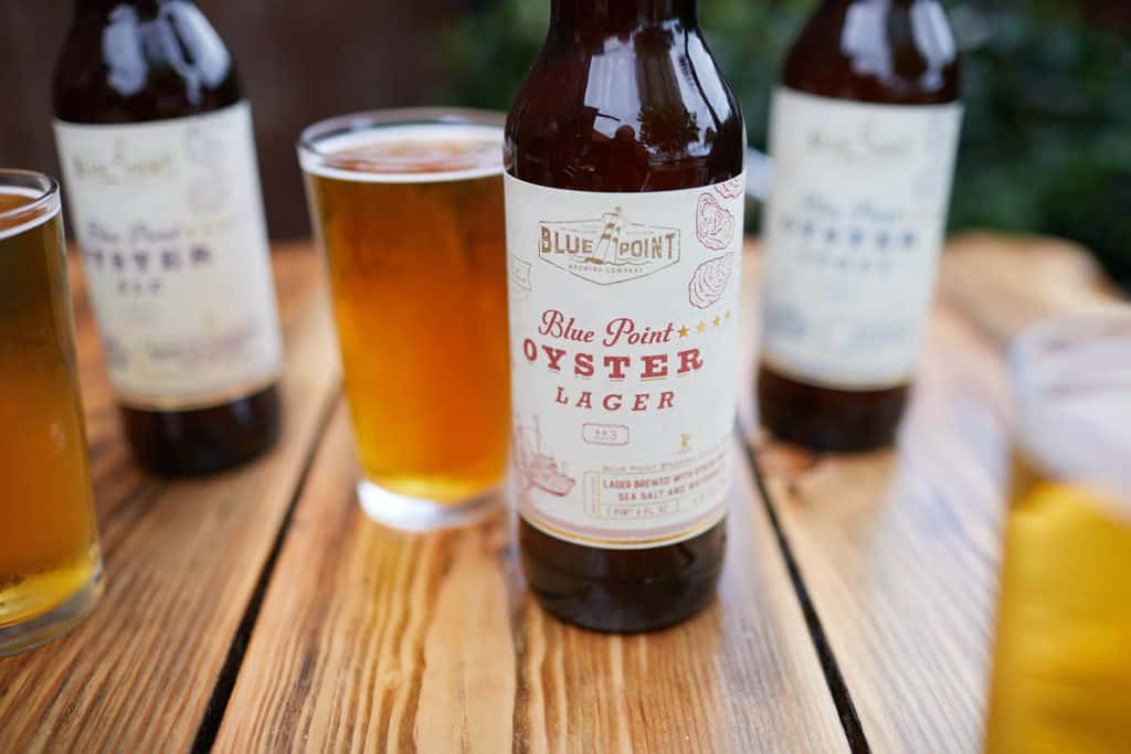 Oyster Series Blue Point Beer