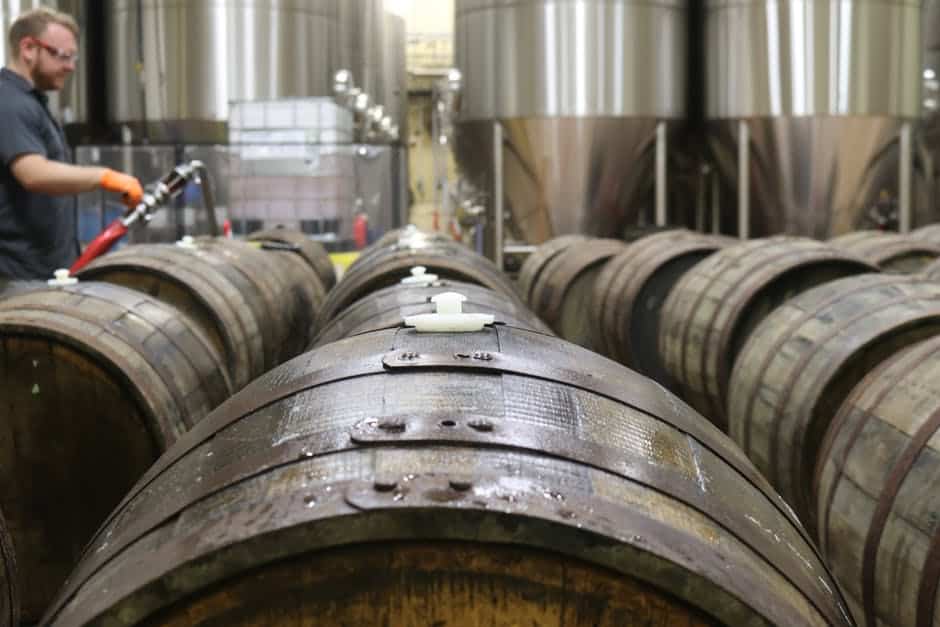 beer barrels